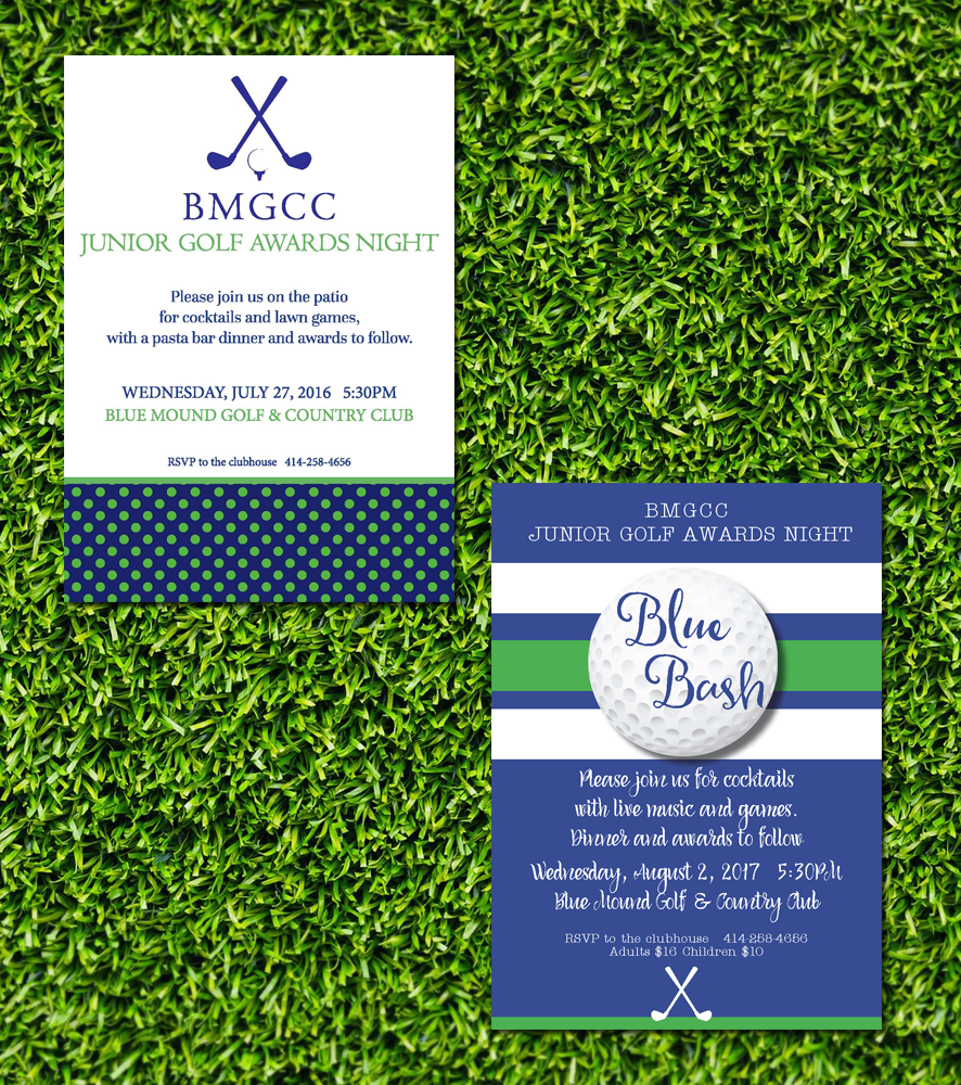 Golf Party Invitations
