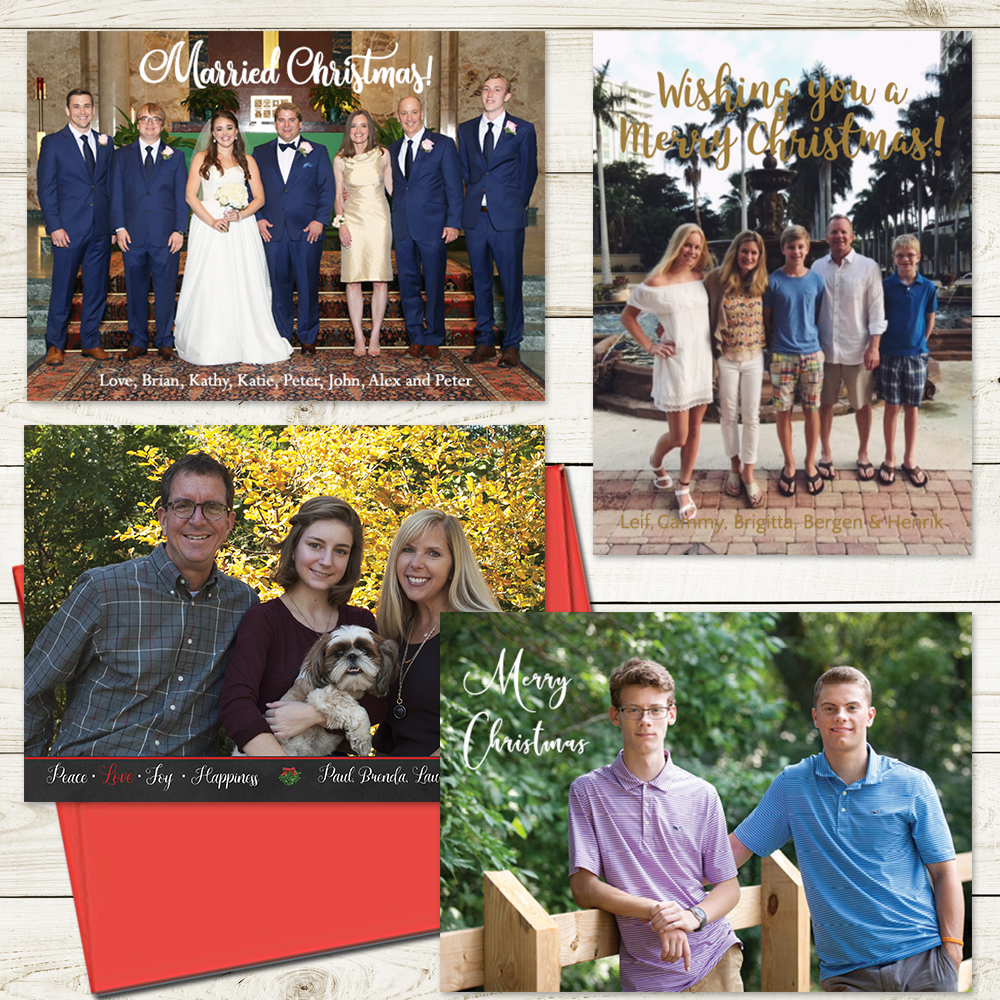 Lafayette Papers Custom Holiday Photo Cards