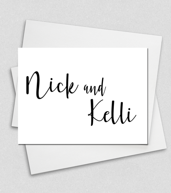 Couples Note Cards