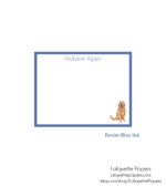 Golden retriever notecards