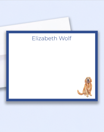 golden-retriever-personalized-note-cards