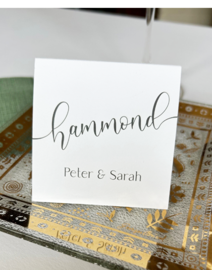 square gift enclosure cards with envelopes