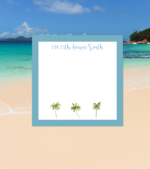 personalized beach note pad