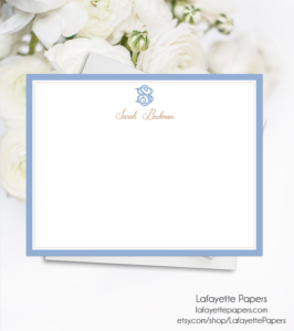 personalized note cards