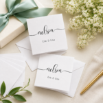 Personalized Gift Enclosure Cards for Couples