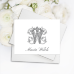 Initial Note Card - Folded Notes