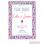 I DO BBQ Invitation