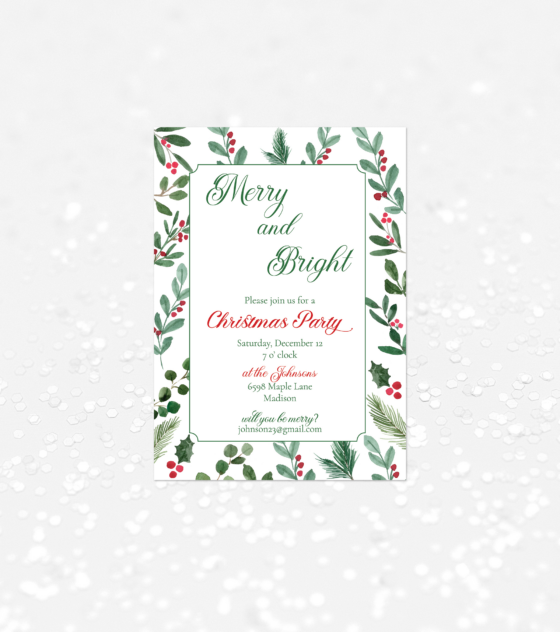 Christmas-greenery-invitation