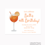 Aperol Party Invitation