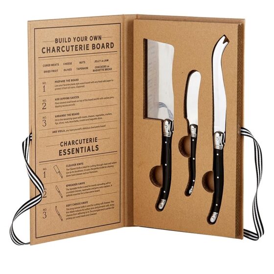 Charcuterie Tools Knives in a gift box