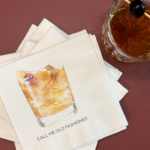 Call me old Fashioned cocktail napkins