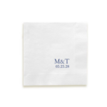Personalized Couples Initials Napkins