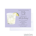 margarita shower invitation