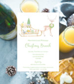 Christmas Mimosa Party Invitation