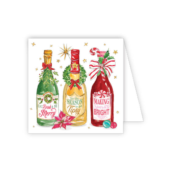 Christmas Cheer gift enclosure Cards