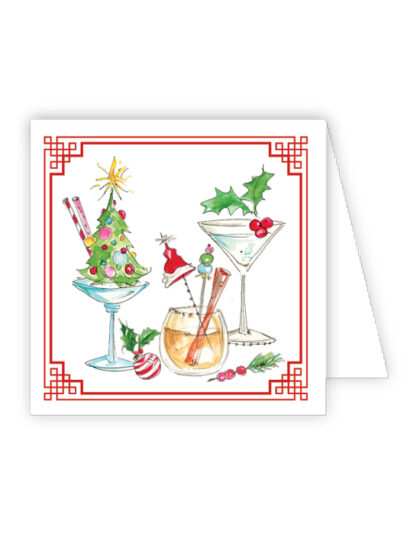 Christmas cocktails gift cards