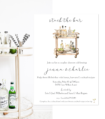 stock the bar invitation couples shower