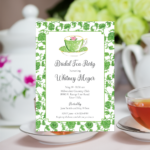 bridal tea party invitation