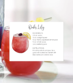 oaks lily recipe card