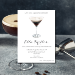 espresso martini invitation