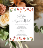 Fall leaves invite