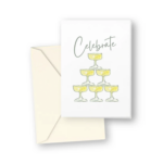 champagne tower gift enclosure card