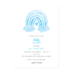 Rainbow Blue Baby Shower