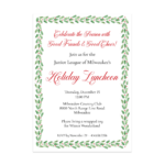 holiday party invitation