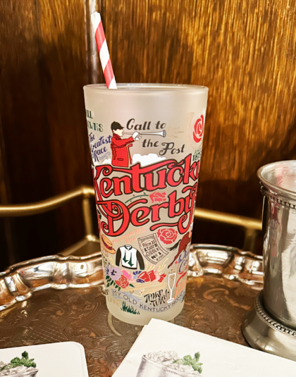 kentucky derby glass