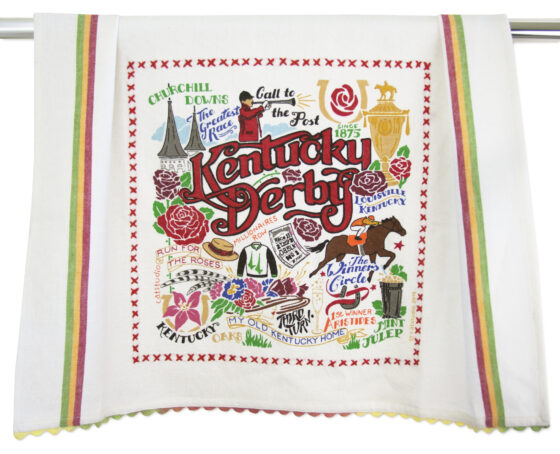 Kentucky Derby Dish Towel