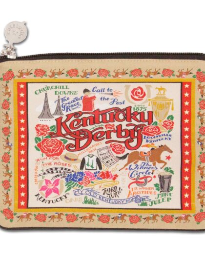 Kentucky Derby Zip Pouch