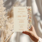 Fall Floral Bridal Shower Invitation - Image 2