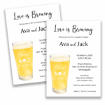 love is brewing invite