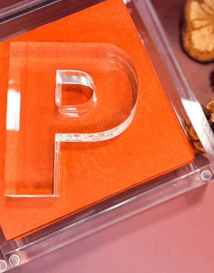 acrylic letters