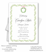 elegant bridal shower invite