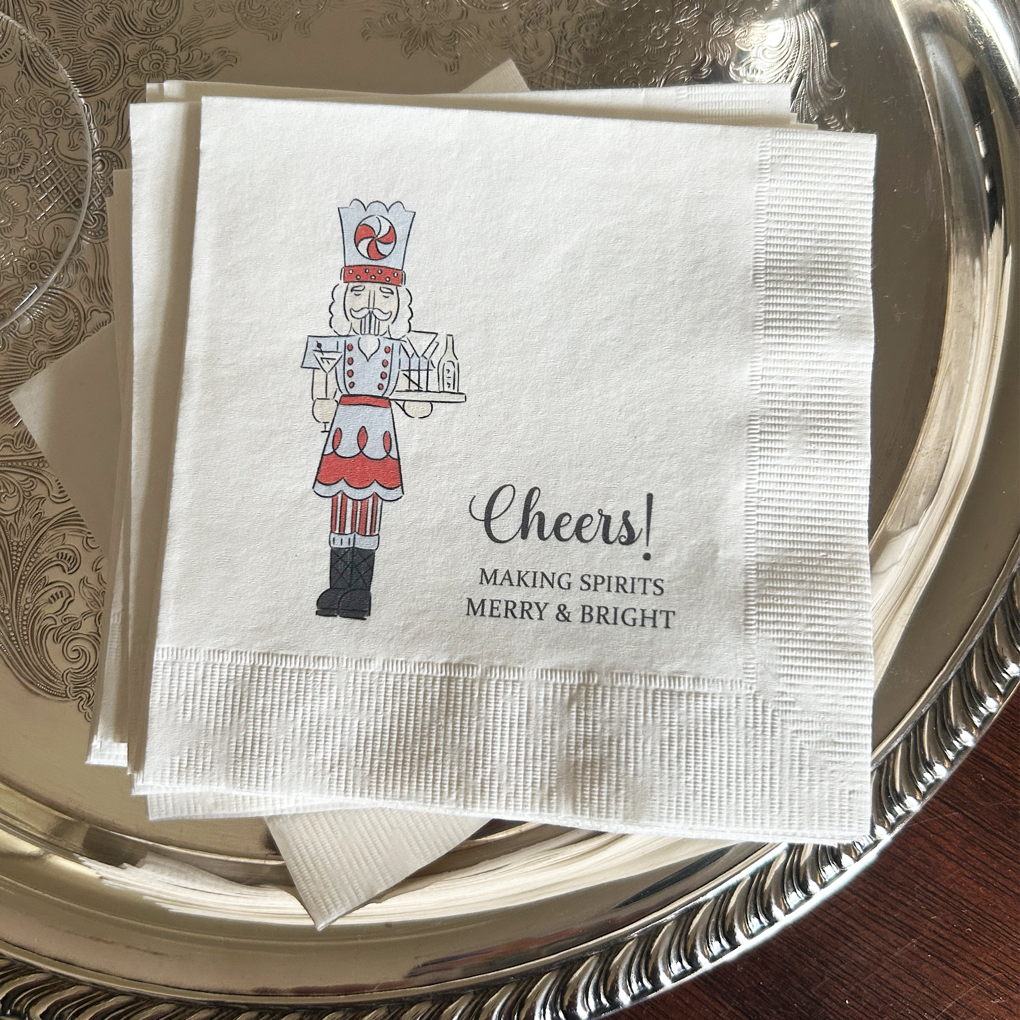 nutcracker-martini-cocktail-napkins