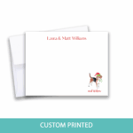 christmas dog note cards