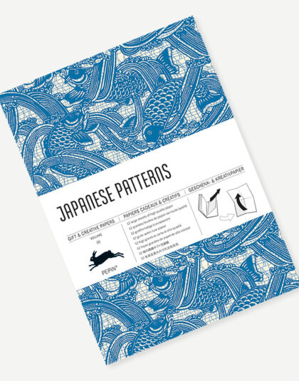 Japanese Print Design wrapping paper book