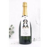 personalized gift tags with family dog and family names