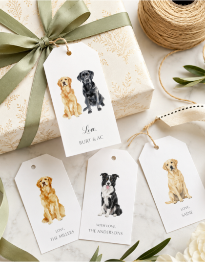 Personalized Dog Gift Tags