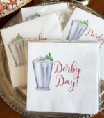 Kentucky Derby Mint Julep Cocktail Napkins – The Derby Favorite - Image 3