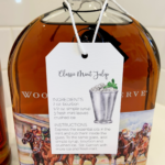 Mint Julep Cocktail Recipe Gift Tags