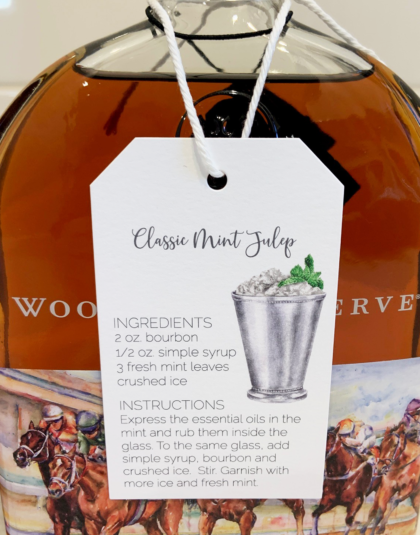 Mint Julep Gift Tags | Kentucky Derby Party Favor Tags | Derby Bridal Shower Tags | Southern Hostess Gift