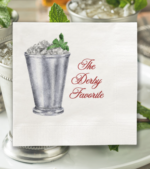 Kentucky Derby Mint Julep Cocktail Napkins – The Derby Favorite - Image 5