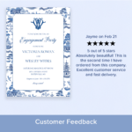 customer testimonial for Lafayette Papers Invitations