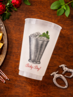 Kentucky Derby Mint Julep Frost Cups 16 oz - Image 5