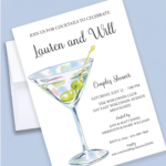 engagement party invitation customized