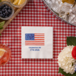 Flag Cocktail Napkins - Personalized
