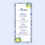 Menu Card Italian Dinner - Image 3