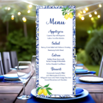 Menu Card Italian Dinner - Image 2